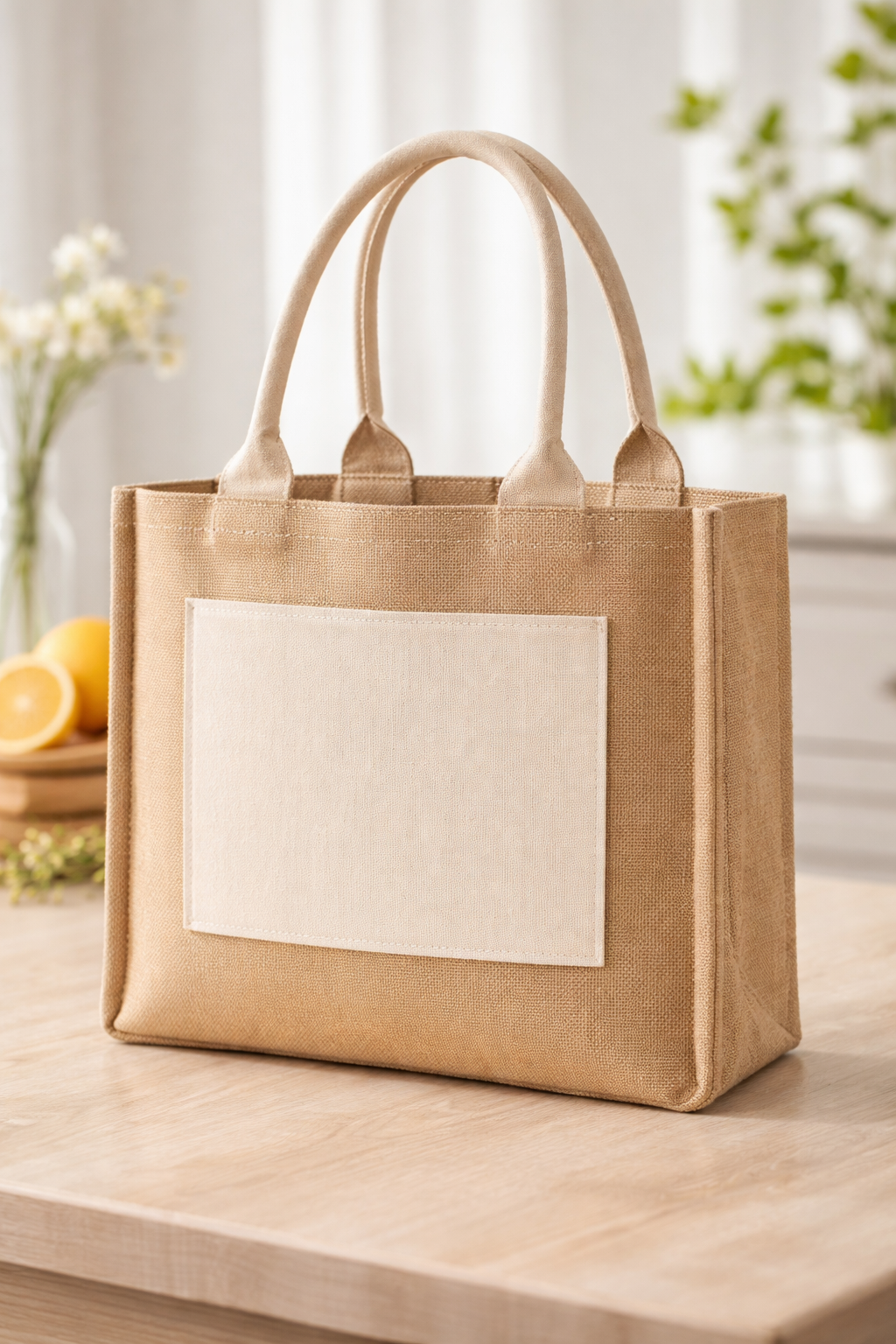 Jute Tote Bag